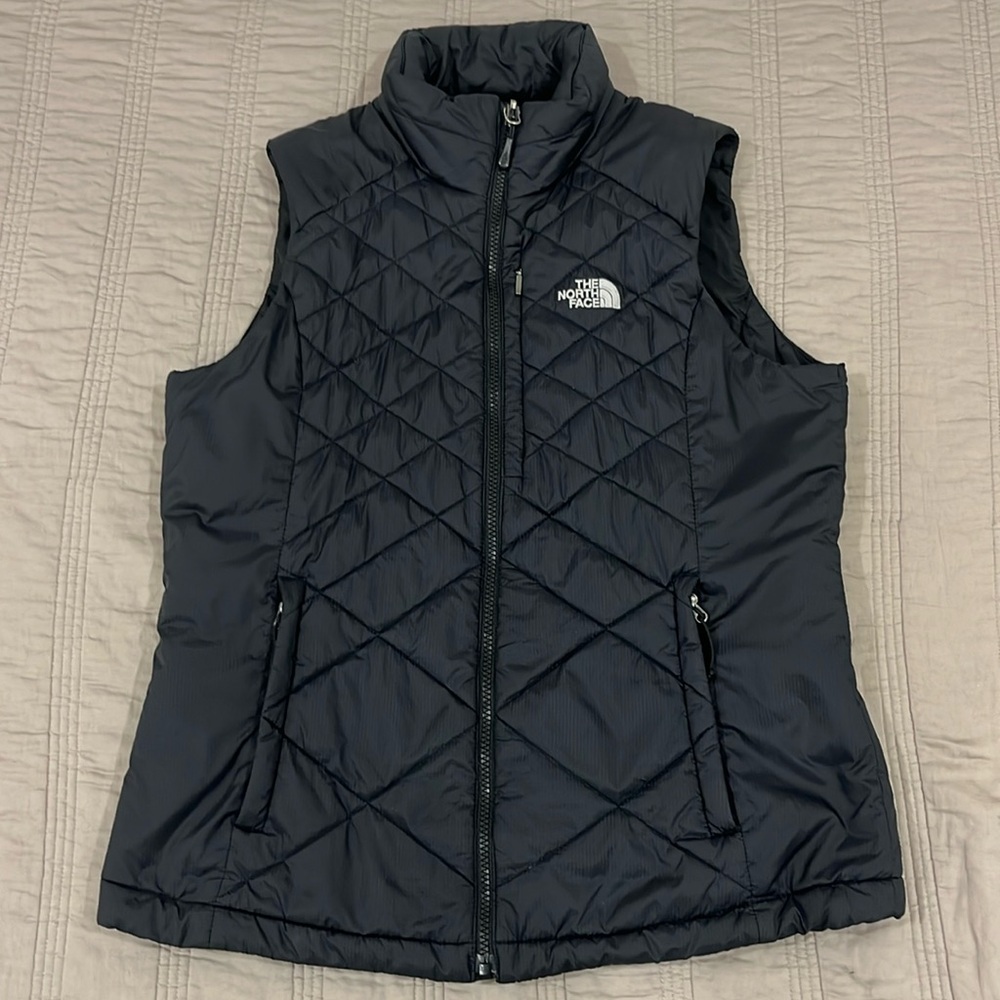 Northface Black Quilted Puffer Vest